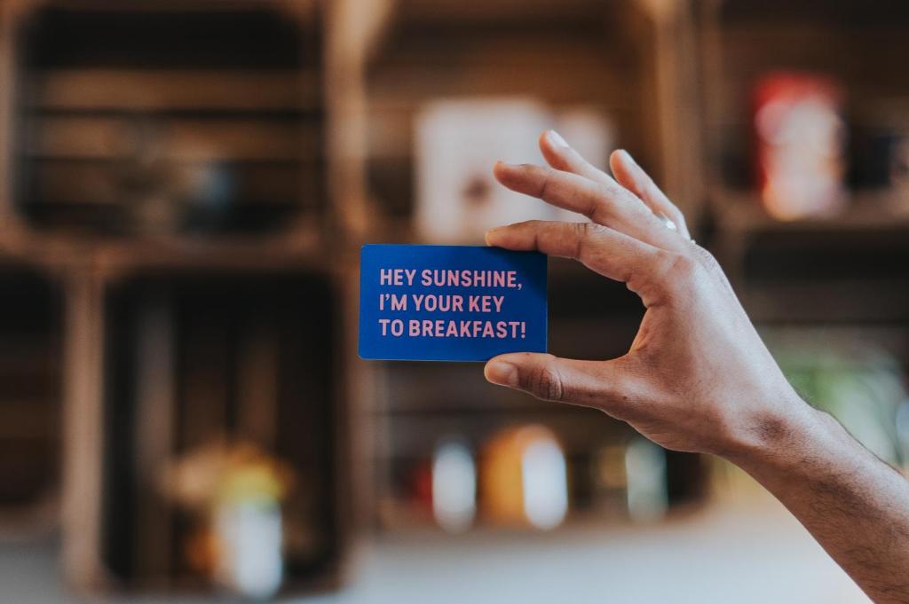 Certifikát, hodnocení, plakát nebo jiný dokument vystavený v ubytování Stayokay Hostel Den Haag