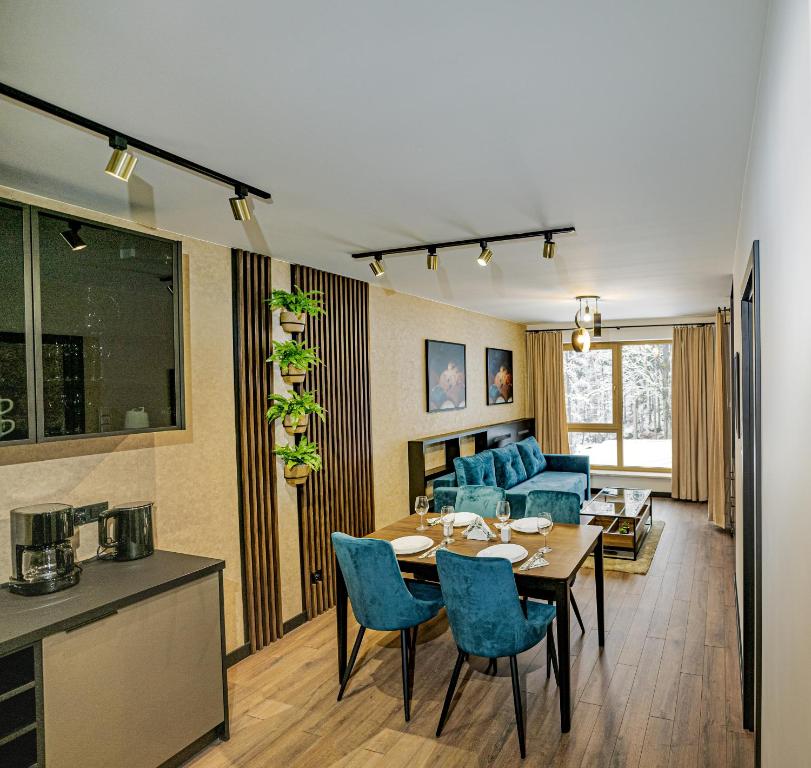 Kuchyňa alebo kuchynka v ubytovaní Apartament Kilińskiego 17a,2