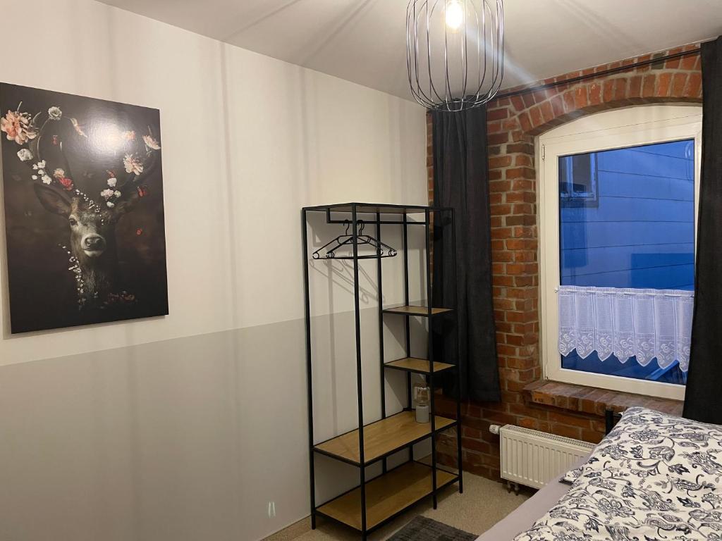 Postel nebo postele na pokoji v ubytování Apartment Hildesheim