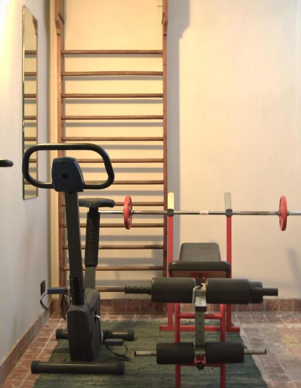Fitness centrum a/nebo fitness zařízení v ubytování Hotel Wanda