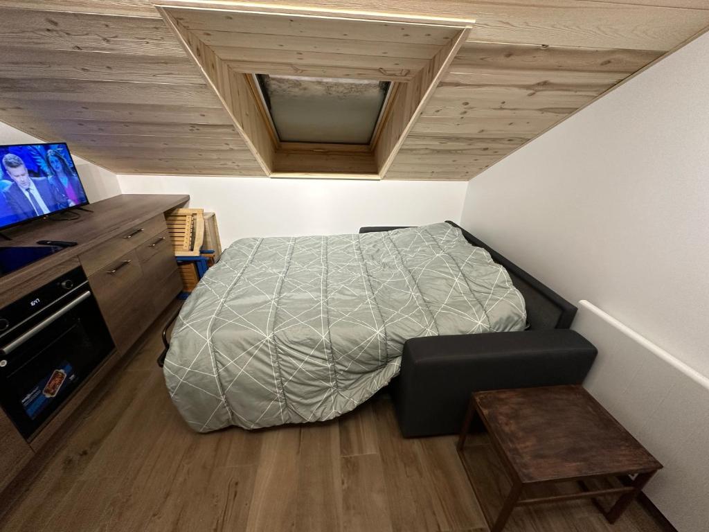 Fotografia z galérie ubytovania Studio de 20m2 mansardé v destinácii La Chapelle-dʼAbondance