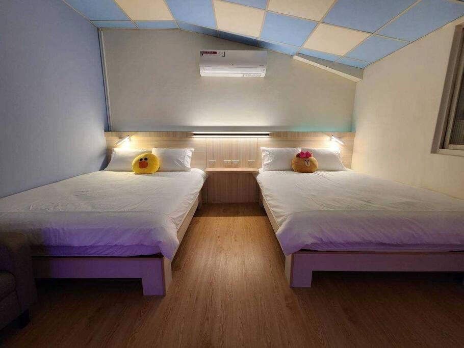 Voodi või voodid majutusasutuse BeiHe Village BnB toas