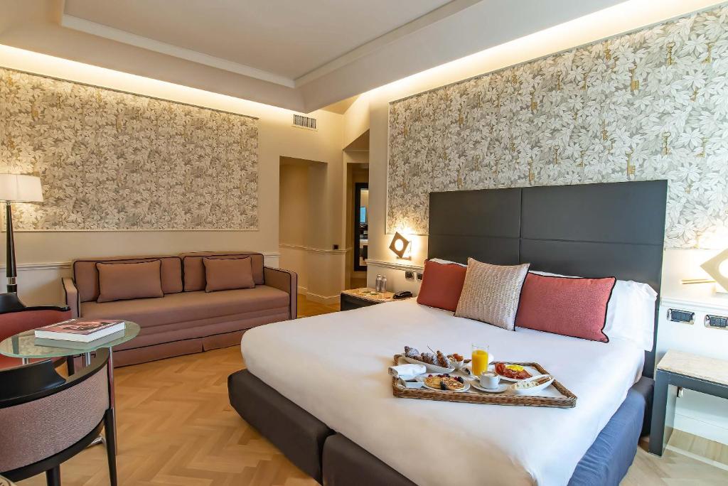A seating area at 47 Boutique Hotel