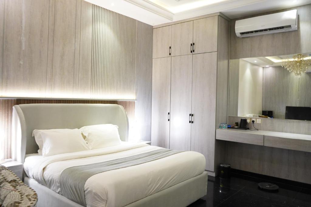 Postel nebo postele na pokoji v ubytování Arayik Resort