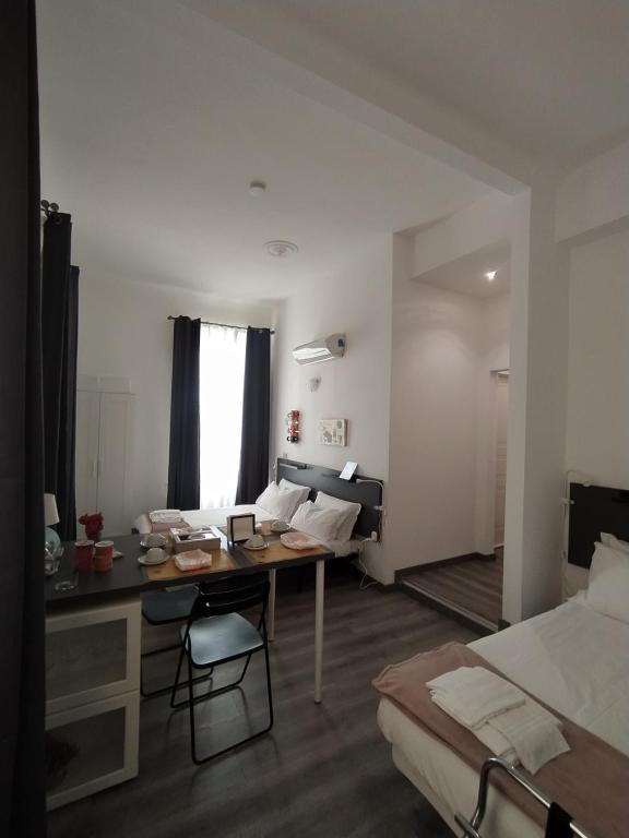 Cama ou camas em um quarto em Domus Nikolai