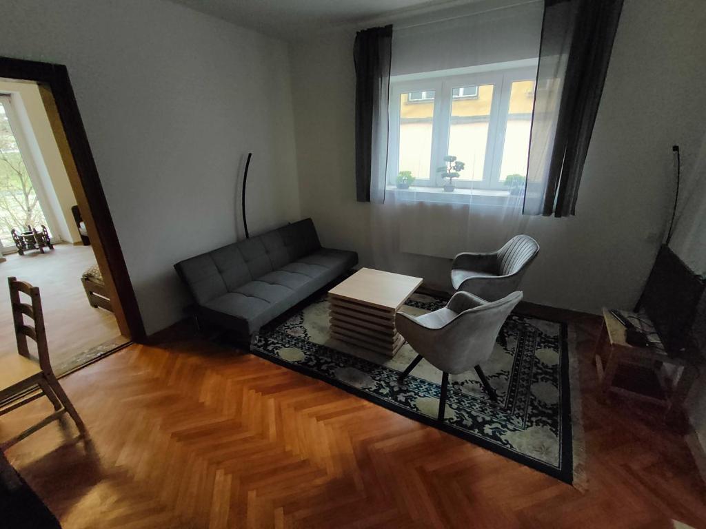 Posezení v ubytování Apartmány Na Cestě
