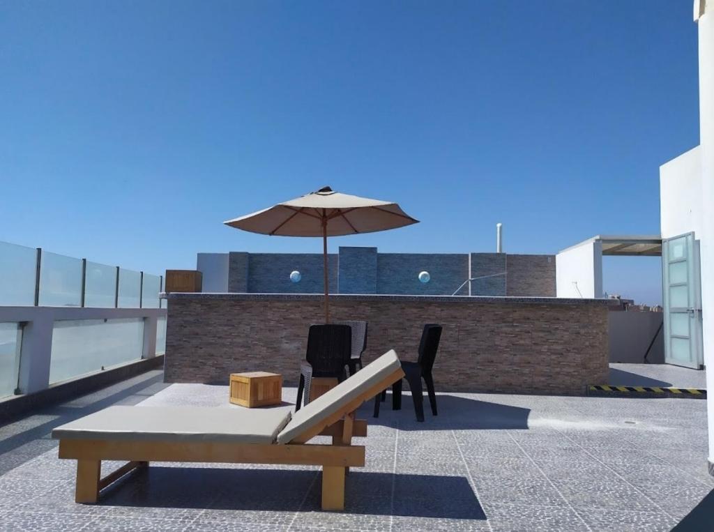 Balkón nebo terasa v ubytování Hotel Terrazas Del Mar