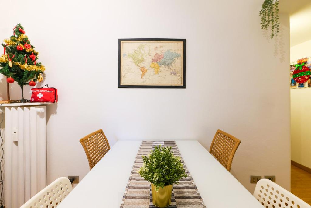 Posteľ alebo postele v izbe v ubytovaní Chiara Guest House 34 - M4 Metro blu