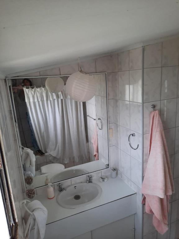 Koupelna v ubytování Casas Pamelas