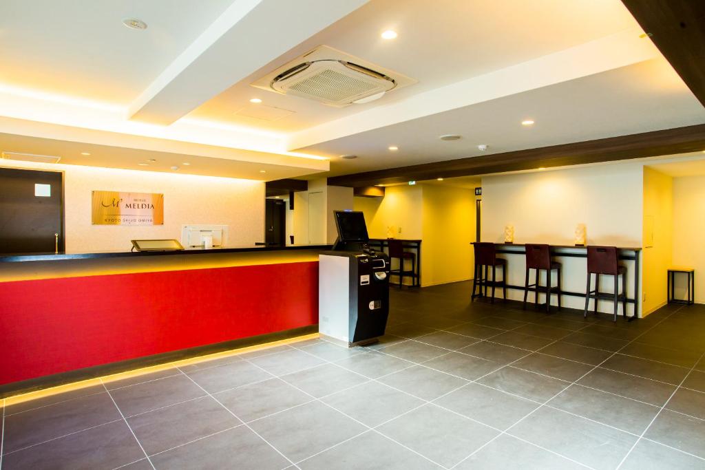Vstupní hala nebo recepce v ubytování Hotel Meldia Kyotoshijoomiya