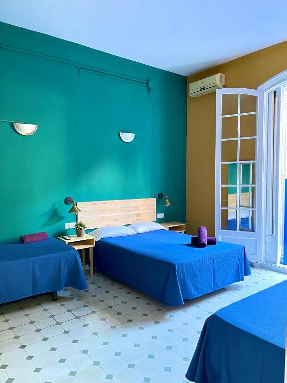 Postel nebo postele na pokoji v ubytování Hostel Friends Barcelona