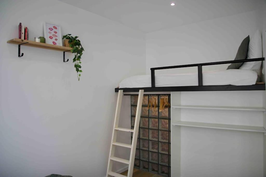 Knižnica v apartmáne