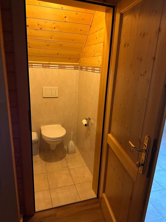 Kúpeľňa v ubytovaní Gerstbreinhütte