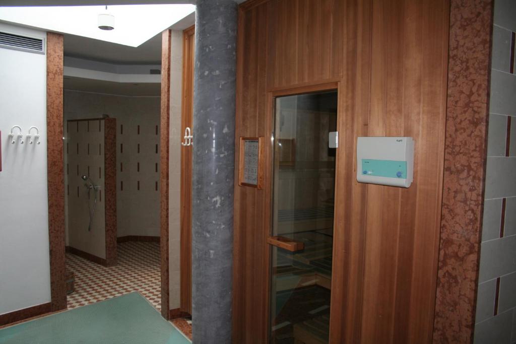 Koupelna v ubytování Hotel Krone