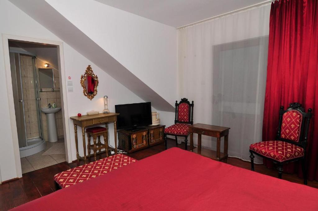 Bed & Breakfast Popamuseum Tarpesti strada Muzeului nr 28 - 大きなシングルルーム