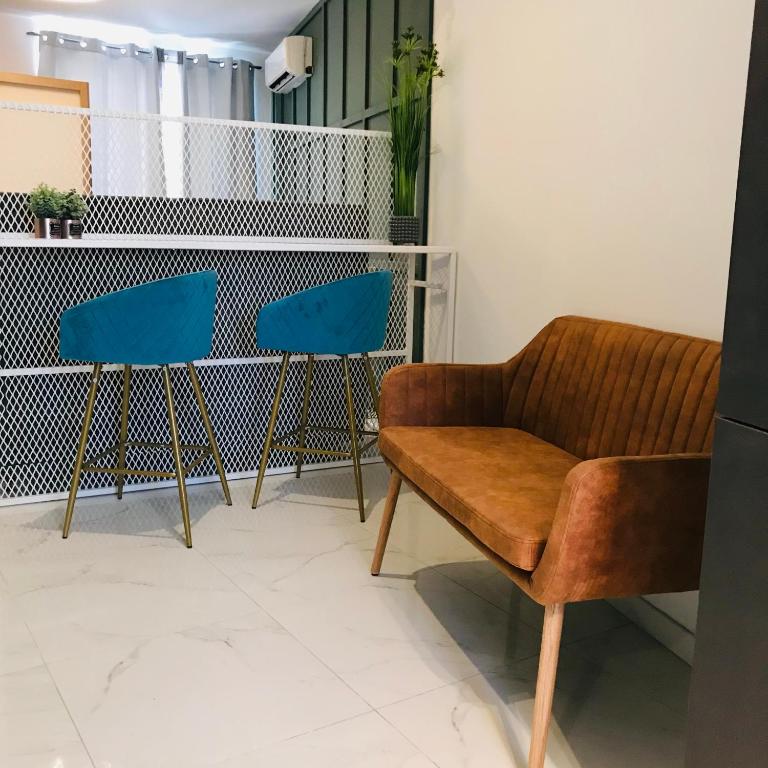 Posezení v ubytování Zenith Apartment A20