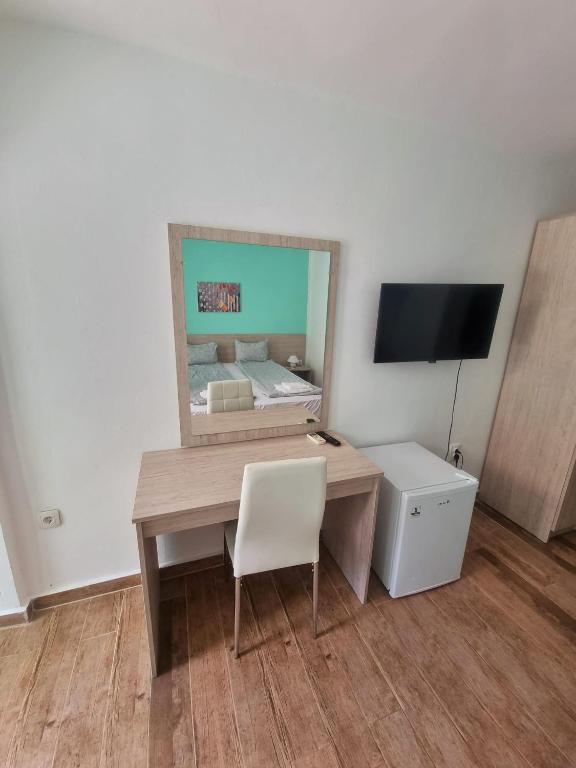 TV a/nebo společenská místnost v ubytování Hotel Char