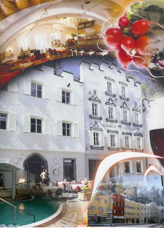 Bazén v ubytování Hotel Krone nebo v jeho okolí
