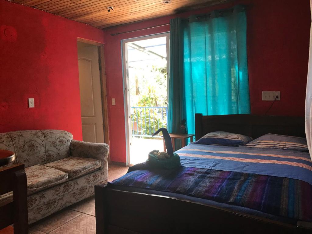 Postel nebo postele na pokoji v ubytování Axelmaria