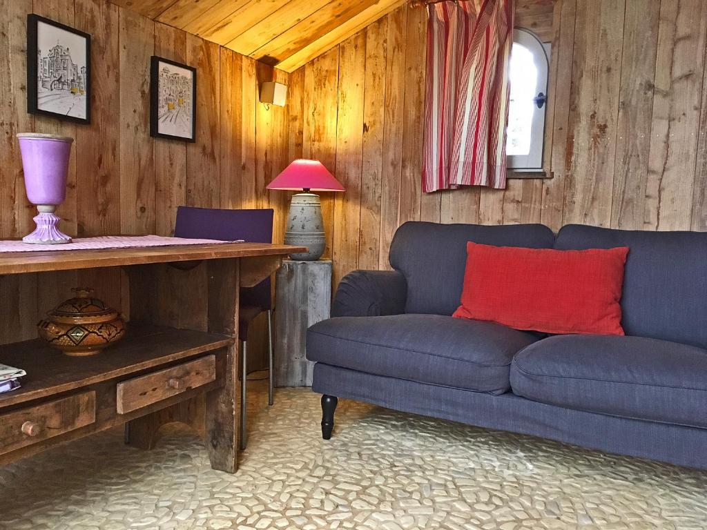 Posezení v ubytování Eco-hameau Du Sentier Des Sources
