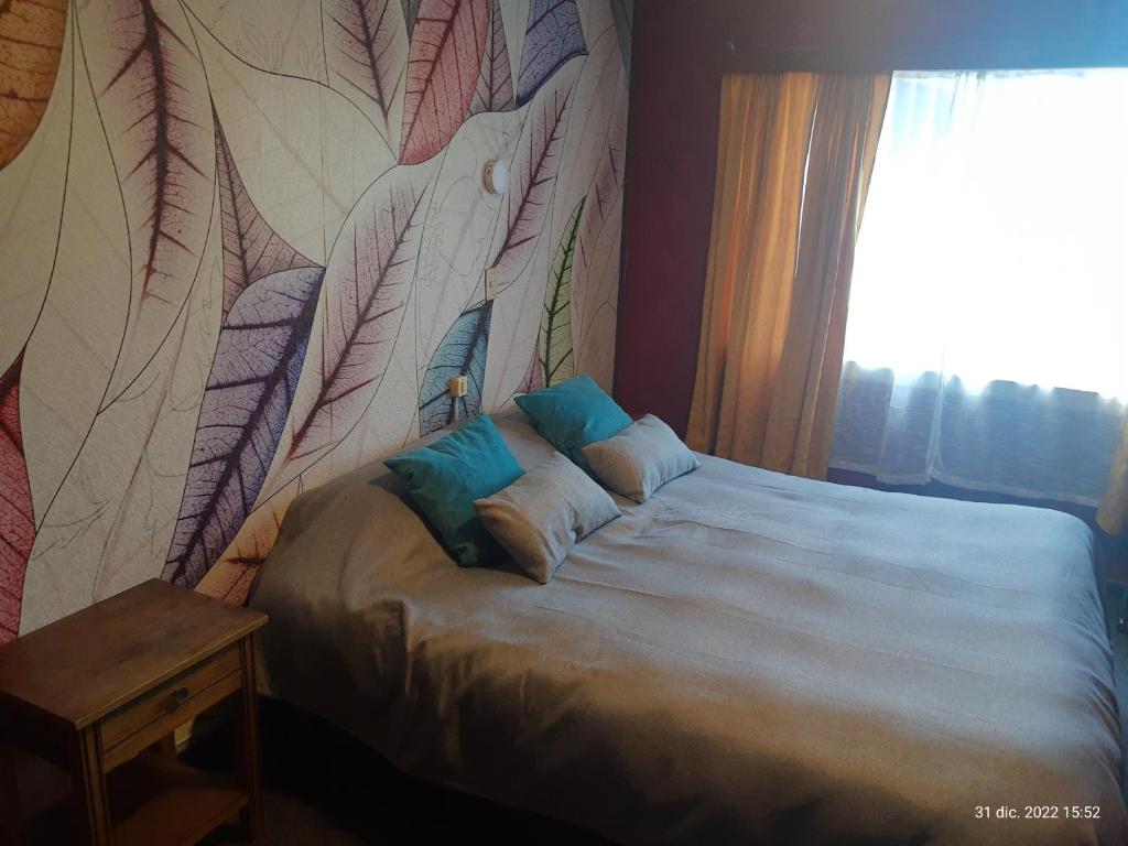 Postel nebo postele na pokoji v ubytování Hostal Klein