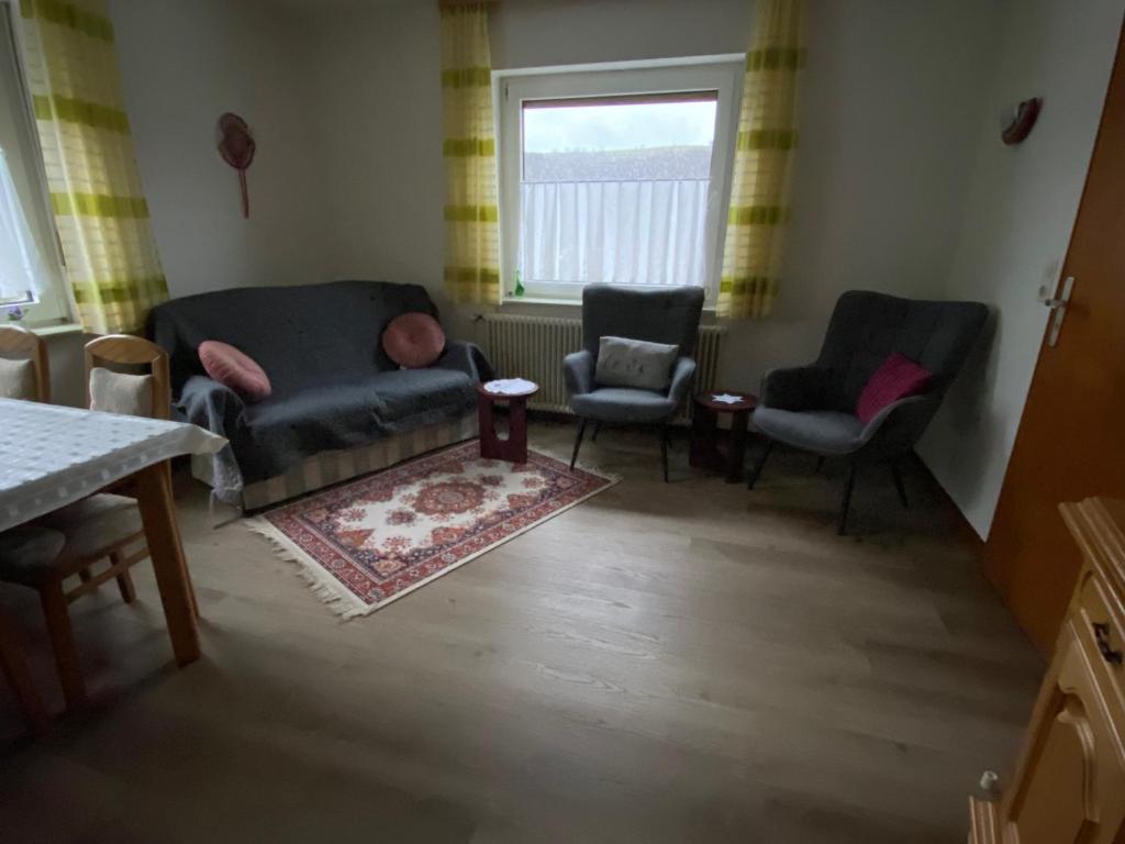 Posezení v ubytování Sabine’s Gästehaus