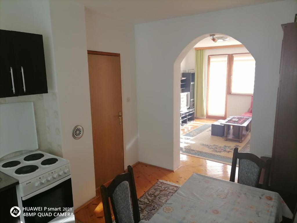 Kuchyň nebo kuchyňský kout v ubytování Guesthouse Behar