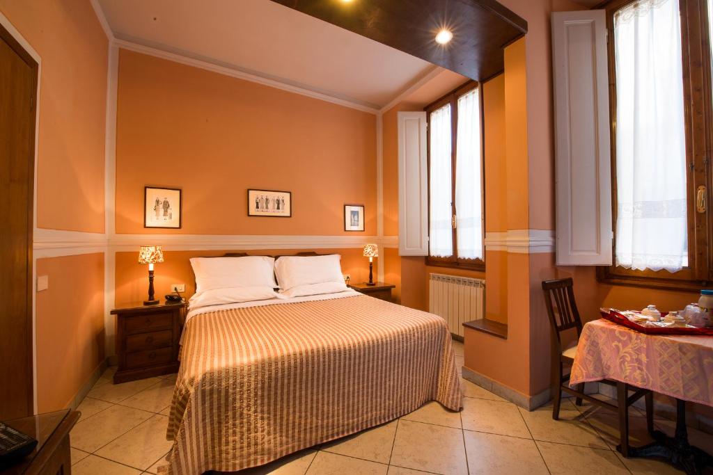 Posteľ alebo postele v izbe v ubytovaní B&B Old Florence Inn