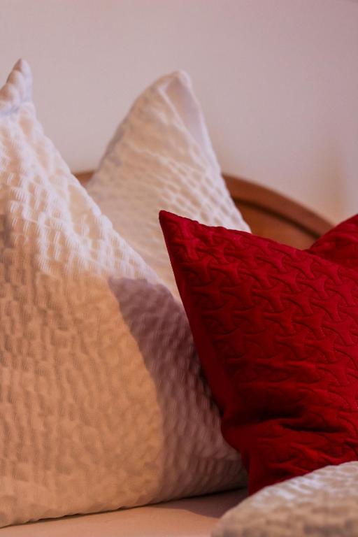 Posteľ alebo postele v izbe v ubytovaní Ferienwohnung Seifterhof