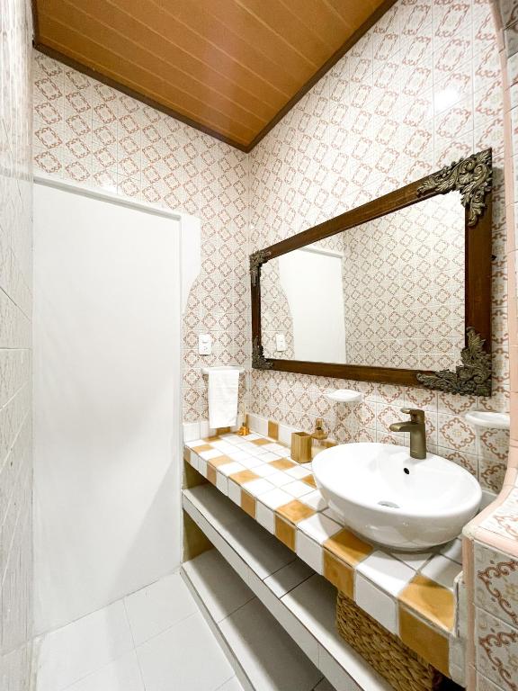 Koupelna v ubytování Puesta del Sol Guest House