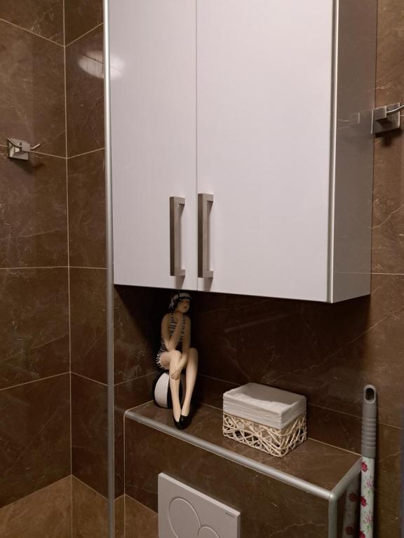 Kúpeľňa v ubytovaní Apartman Blue