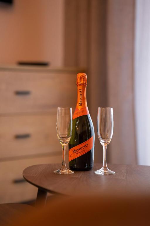 Nápoje v ubytovaní Apartament Sobieskiego