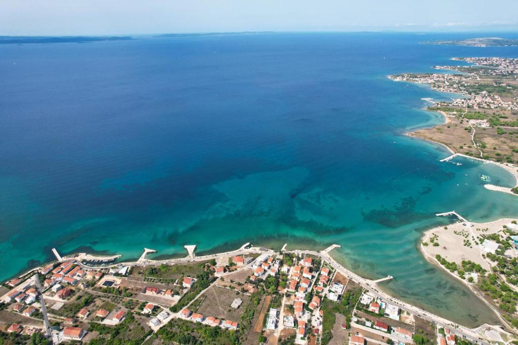 Pláž Zaton Beach, neďaleko Zadaru