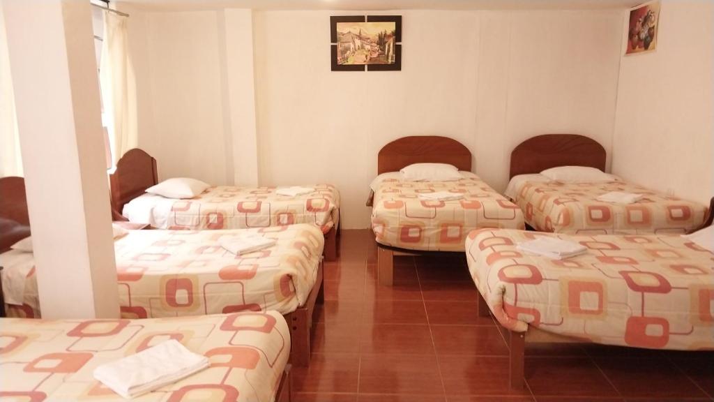 Voodi või voodid majutusasutuse Catari's House toas