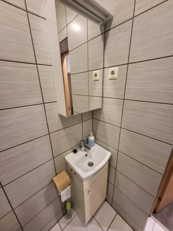 Koupelna v ubytování Kiviõli Apartment