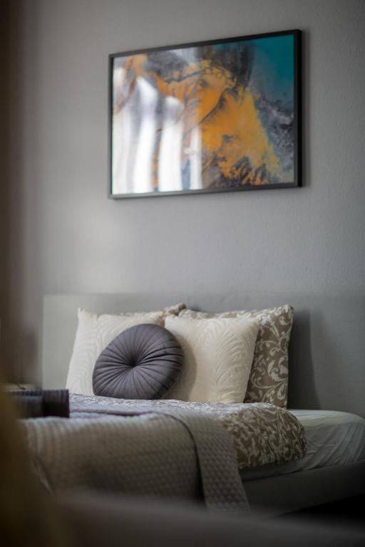 Posedenie v ubytovaní Downtown Apartment in the Heart of Budapest
