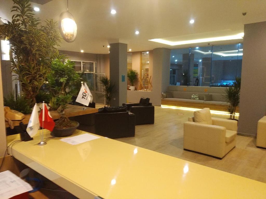 Posezení v ubytování MARBAS SELECT BEACH , Adult Only 14 Plus