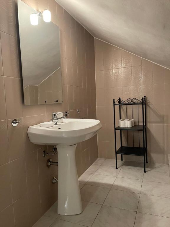 Łazienka w obiekcie Agriturismo Ippocastano