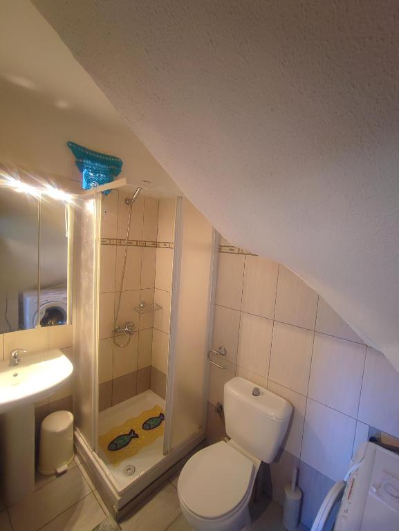 Kúpeľňa v ubytovaní Traditional lux mezonete