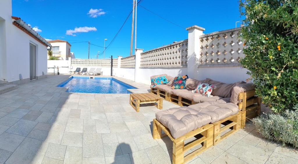 Bazén v ubytovaní 398-casa con piscina privada alebo v jeho blízkosti