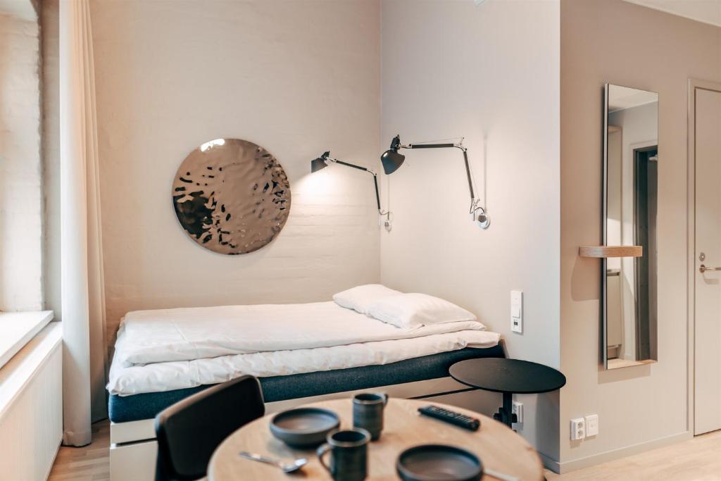 Letto o letti in una camera di Unity Tampere - A Studio Hotel