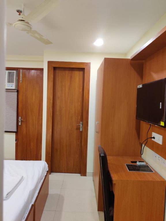 Kuchyň nebo kuchyňský kout v ubytování Hotel TMS Grand