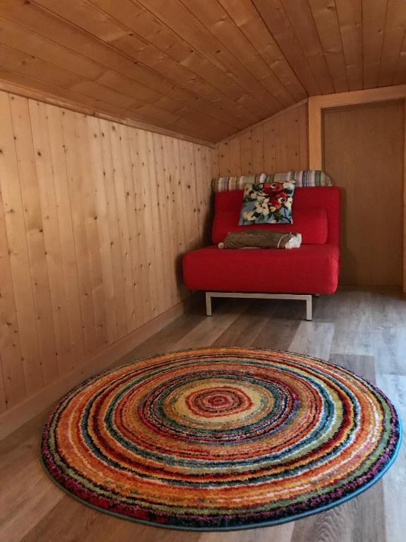 Posezení v ubytování Becca Miedzo appartement