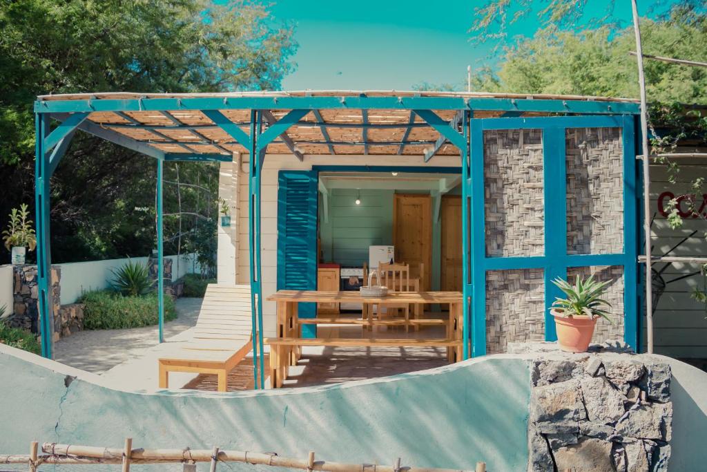 Patio nebo venkovní prostory v ubytování Casa Madeira