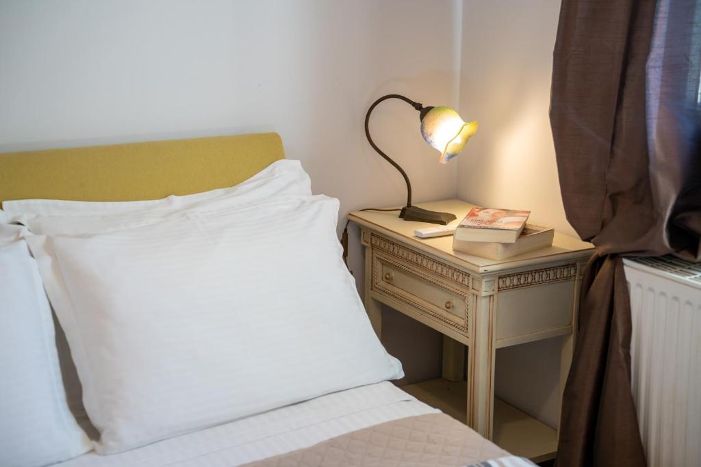 Postel nebo postele na pokoji v ubytování Meleva Home
