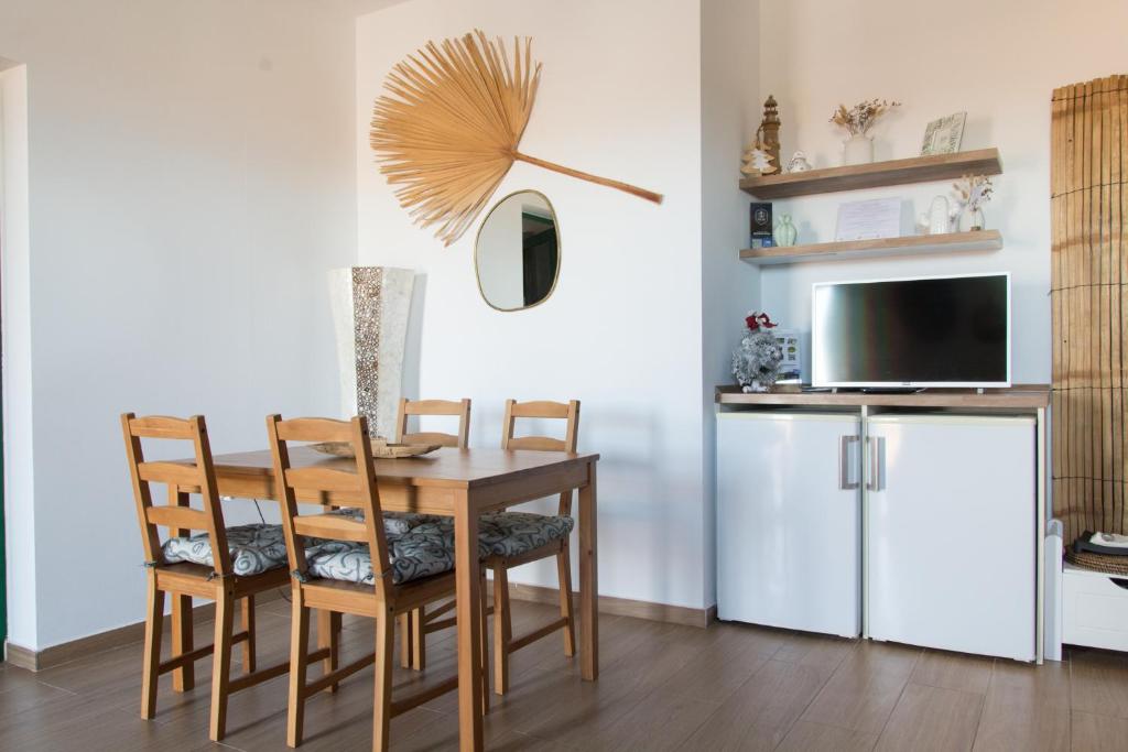 Kuchyň nebo kuchyňský kout v ubytování Casa Nami