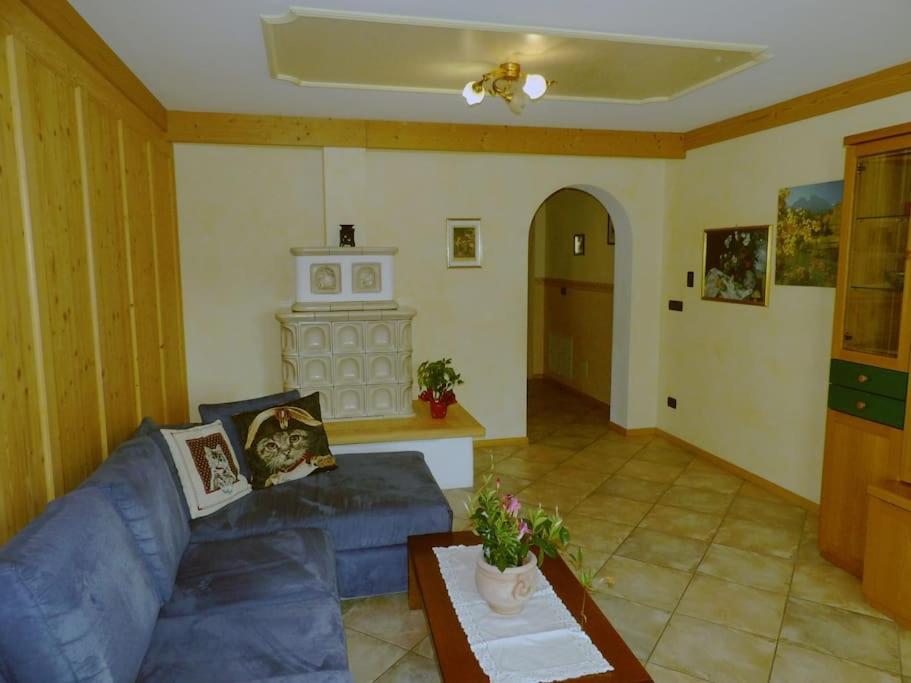 Posezení v ubytování Ciasa Gran Panorama Moena