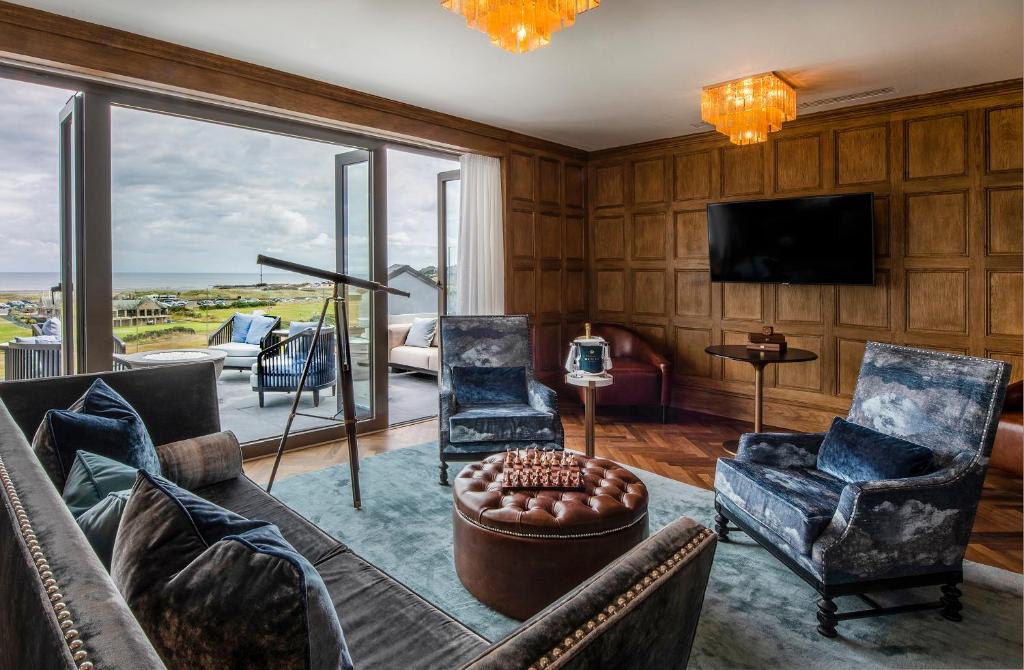 Posezení v ubytování Old Course Hotel St Andrews