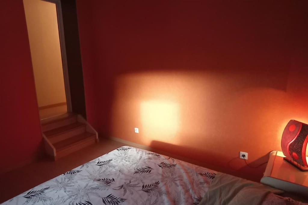 Posteľ alebo postele v izbe v ubytovaní Gite Glaïeul