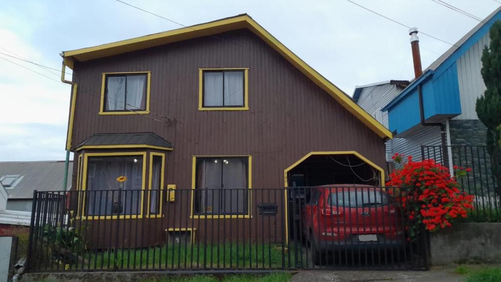 Budova, kde se prázdninový dům nachází